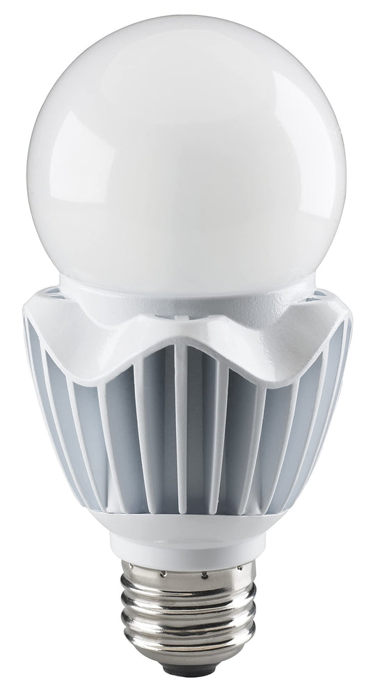 Satco Hi-Pro - 5 Inch 20W A21 LED Medium Base Replacement Lamp-2700 Color Temperature-White Finish, 2700k