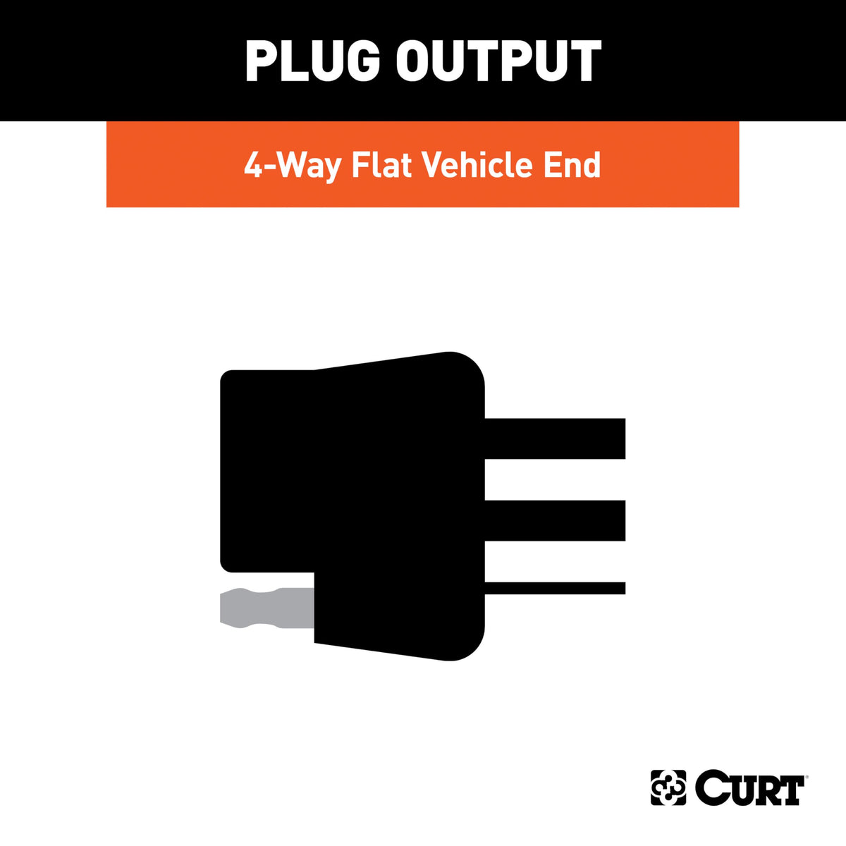 Curt 56185 T-Connector for Nissan Versa