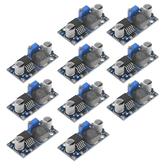 XINGYHENG 10Pcs DC-DC Buck Voltage Converter Power Module 3A Adjustable Module Stable 3.0-40V to 1.5-35V Power Supply Module