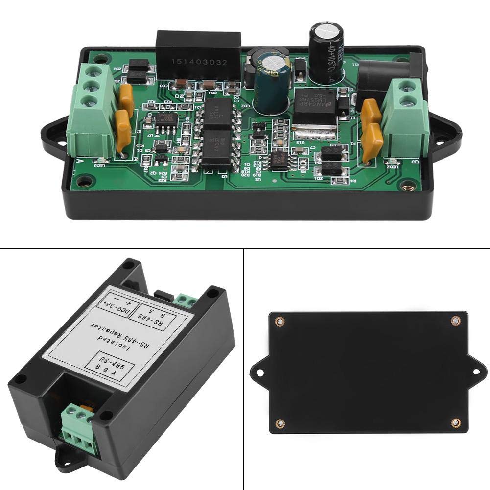Yanmis RS-485 Repeater, Industrial Grade Amplifier, Isolated Converter for Attendance Machine, IC Card Charging System, Automation Control