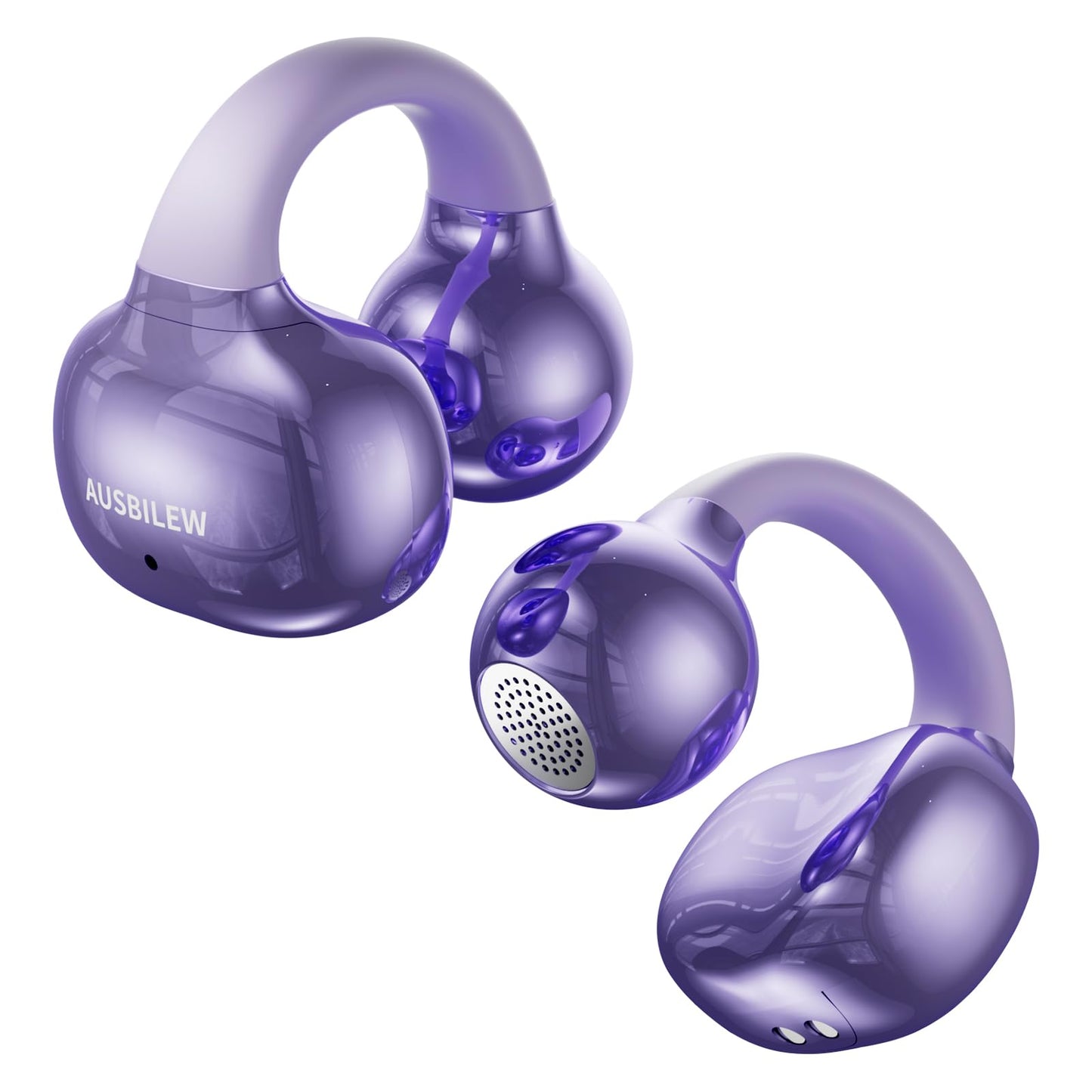 Ausbilew Headphones Wireless Earbuds IPX6 Waterproof Ear Buds,Touch Control Bone Conduction Headphones air Conduction Stereo with 11mm Driver 42…