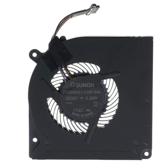 CPU Cooling Fan for Schenker XMG NEO 15 17 Tongfang GK5CQ7Z EG50060S1-C380-S9A THER7GK5C6-1411 EG50060S1-C380-S9A