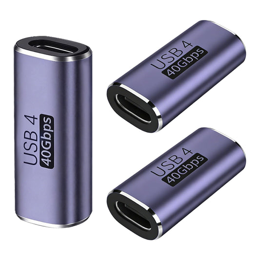 Nelumbo USB C Female to Female Adapter,100W Power Delivery, 40Gbps USB c to c Female with 8K 60Hz Video Display Compatible…