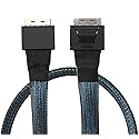 Valuegist OCuLink PCIe 4.0 Cable, 50cm Male to Male, 8Gbps Data Transfer, SFF-8611 4i Extension Cable for eGPU and SSD