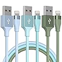 Bkayp iPhone Charger MFi Certified 3Pack 10 FT Fast Charging Lightning Cable iPhone Charger Cord Compatible with iPhone 14 13 12 11 Pro Max XR XS X 8…