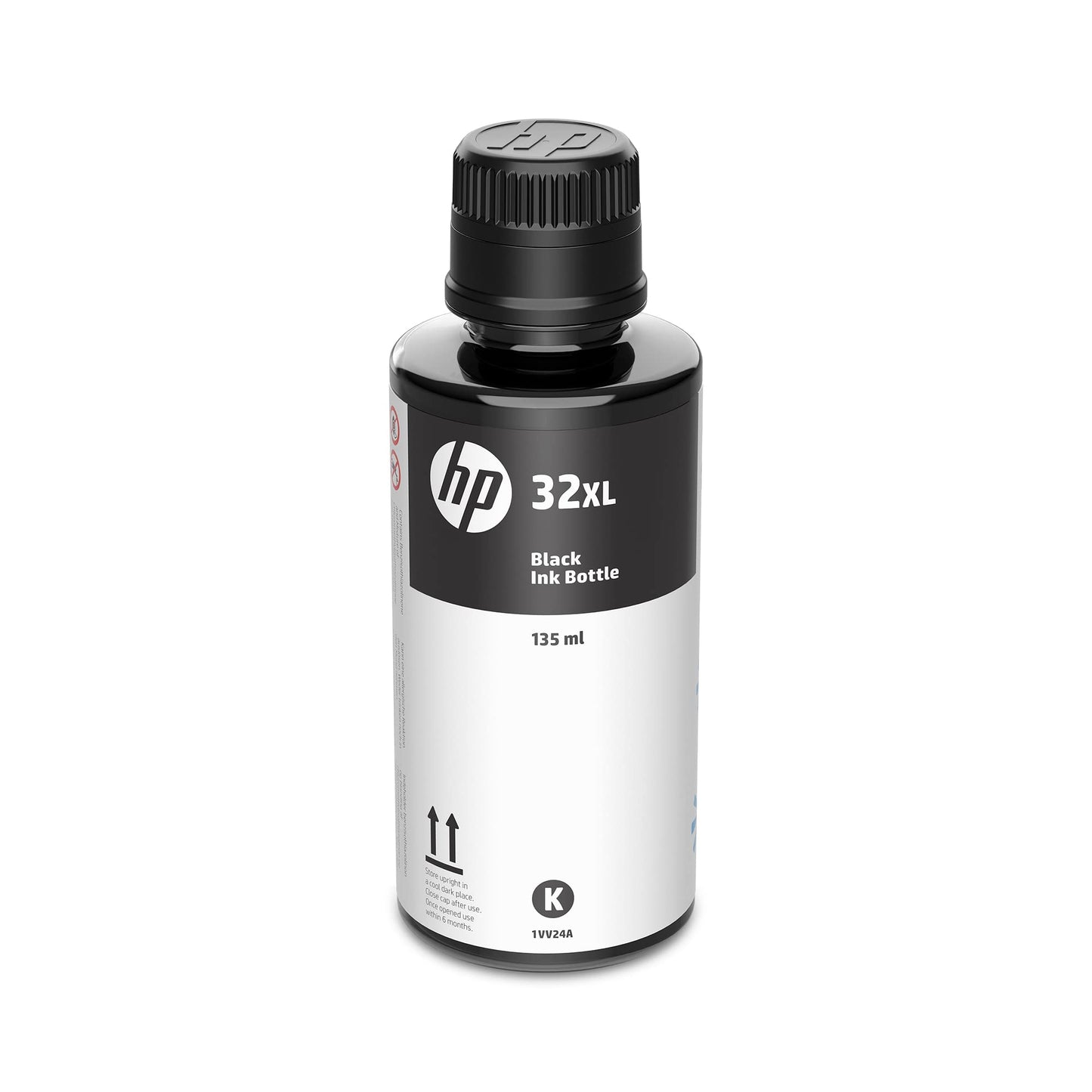 HP 32XL | Ink Bottle | Black | Up to 6000 Pages per Bottle| Works Smart Tank Plus 651 and Smart Tank Plus 551 | 1VV24AN | Packaging May Vary