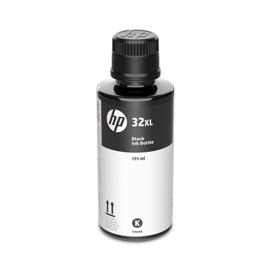 HP 32XL | Ink Bottle | Black | Up to 6000 Pages per Bottle| Works Smart Tank Plus 651 and Smart Tank Plus 551 | 1VV24AN | Packaging May Vary