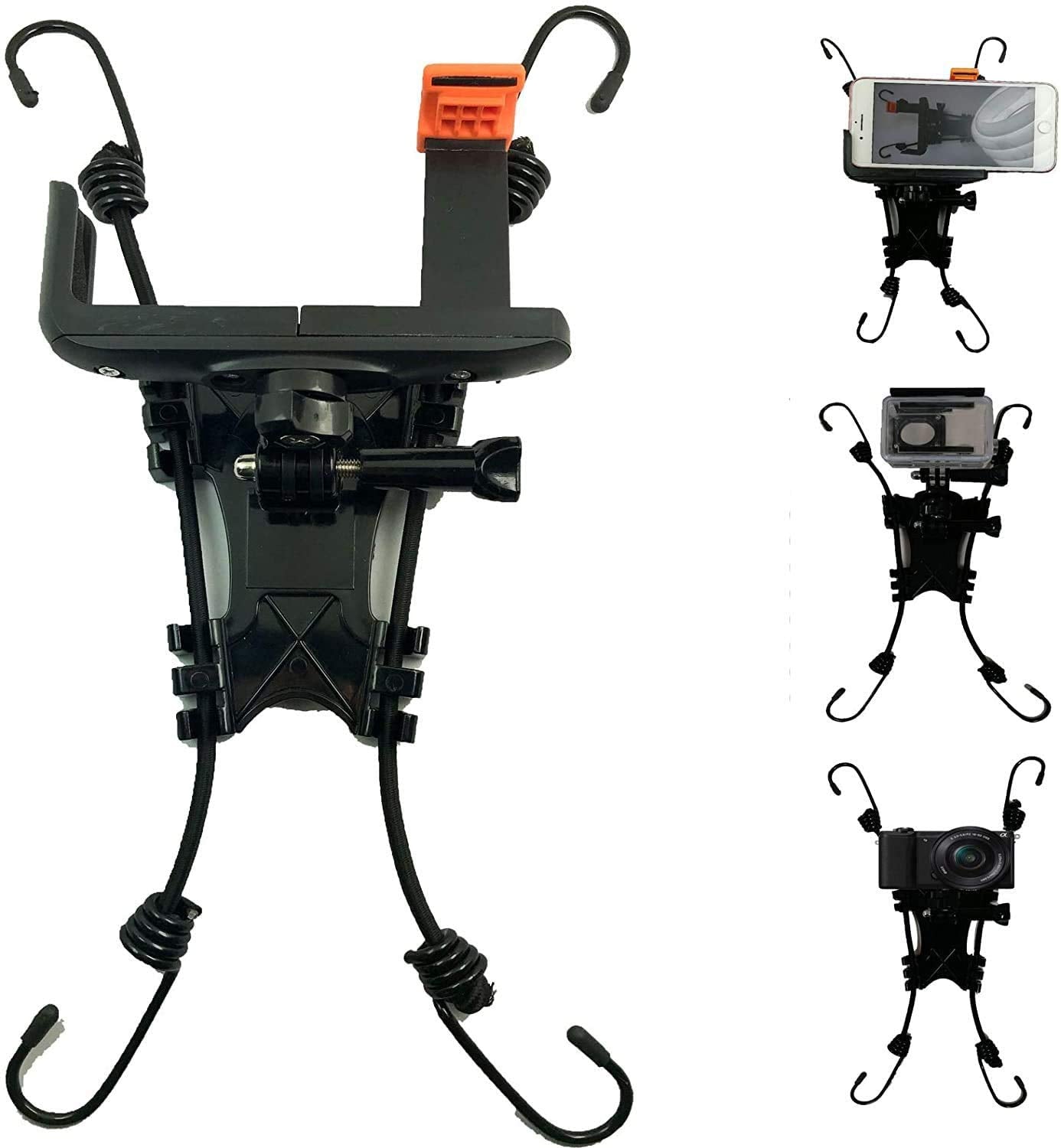 Universal Action Camera Backstop Chain Link Fence Mount for Action Camera/Digital Camera/Smartphone for School Training and Outdoor Sports.for Record