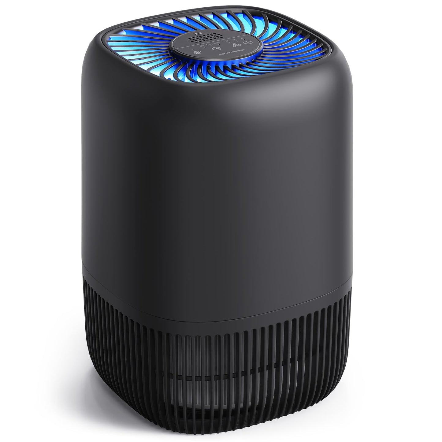 VOOPNU Air Purifiers for Bedroom, High Efficiency Filter, 1076 Ft², Black