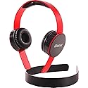 iBoost HP9933RD Stereo Headphones with Mic, Red