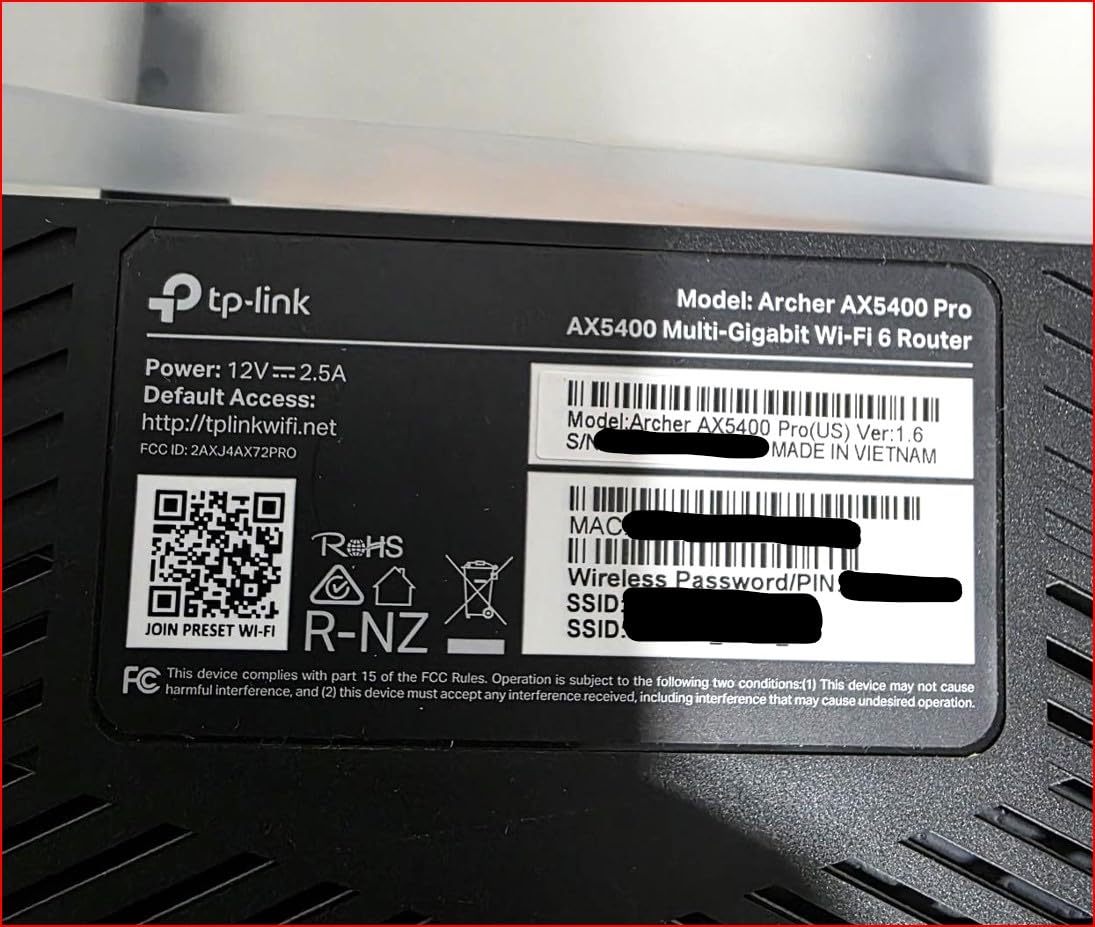 TP-Link Archer AX5400 Pro Dual-Band Wi-Fi 6 Router - Black, Gigabit WiFi for 8K Streaming, TP-Link HomeShield