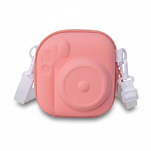 CltrCr Camera Protective Case for Instax Mini Camera, Hard Carrying Case EVA Storage Protective Bag with Shoulder Strap for Fuji Mini