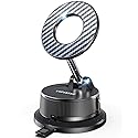 Magnetic Phone Holders for Your Car [89+LBS Suction & 3200gf Magnetic] Magsafe Car Phone Mount, Vacuum Suction Cup Car Mount for iPhone 17 Pro Max