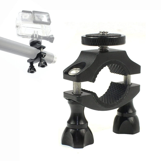 Niewalda Bike Camera Mount for Mountain Bicycle/Motorcycle Action Camera, Bike Mount Compatible with Sports Camera GoPro OSMO SJCAM DJI with 1/4 Screw