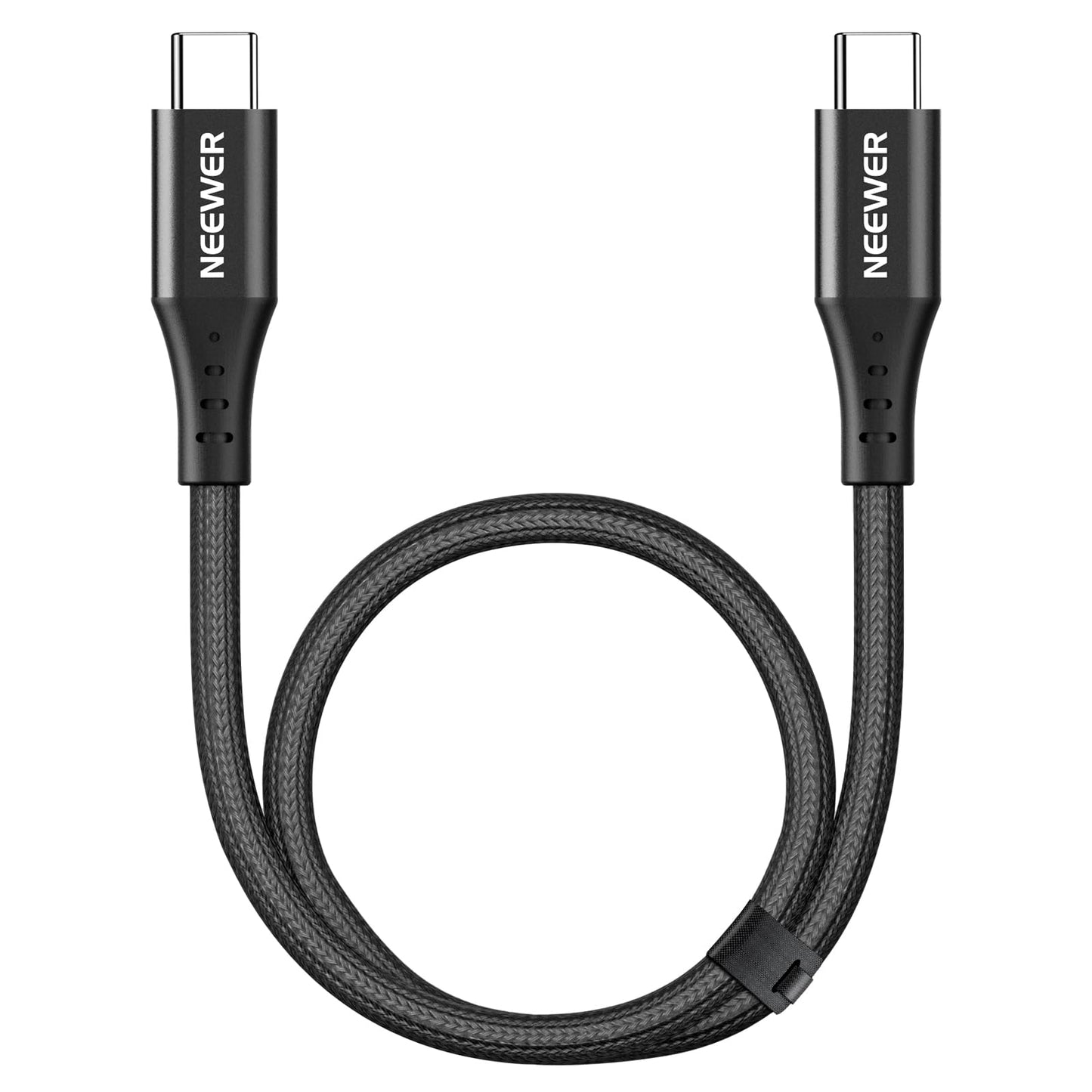NEEWER 14"/35cm USB C to USB C Cable, USB 3.2 240W PD3.0 Fast Charging 40Gbps Braided Short Charger Cord Compatible with iPhone 16 15 iPad MacBook