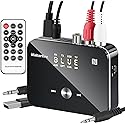 Bluetooth 5.0 Adapter, Transmitter and Receiver for Home Stereo Hi-Fi Audio With 3.5mm, RCA, Coaxial, Optical, NFC, Aptx-LL for Home, Car, AV Receiver