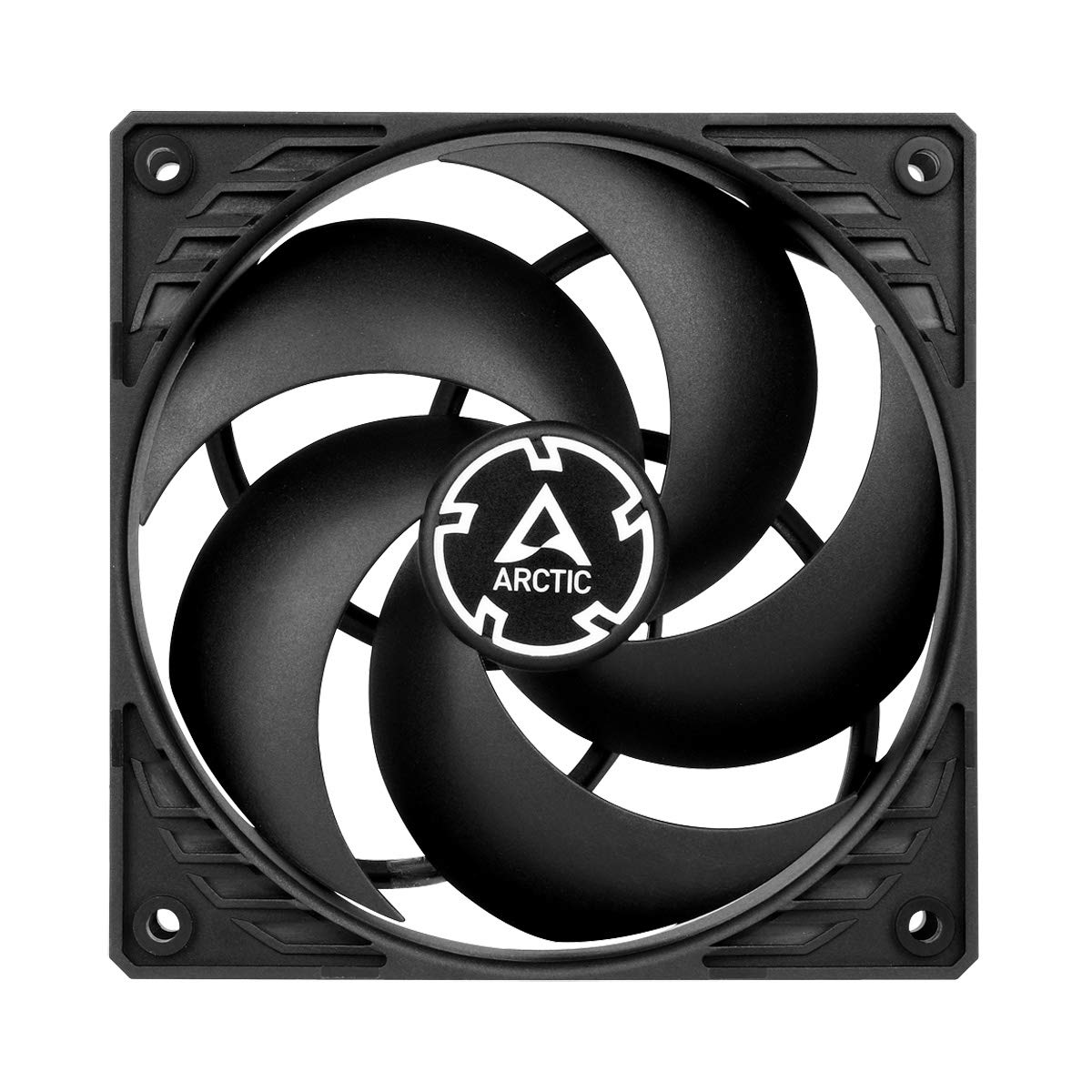 ARCTIC P12 - PC Fan, 120mm Case Fan, Pressure-optimised, Quiet Motor, Computer, Fan Speed: 1800 RPM - Black