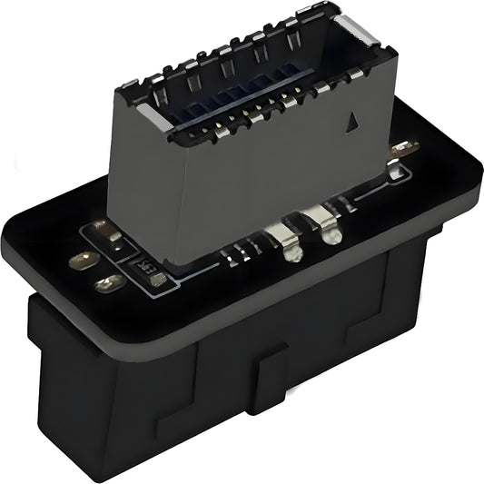 Bejavr USB 3.2 Gen 1 to USB 3.2 Gen 2 Header Adapter Front Panel Connector Motherboard 19Pin USB 3.0 to Type-E/USB C