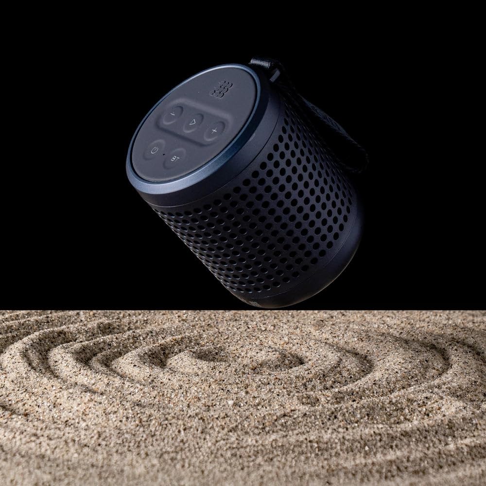 Cubitt Power Go Gen2 Portable Bluetooth Speaker - 16W Loud Sound, Waterproof IPX7, Bluetooth 5.3, Up to 9H Playtime, TWS Pairing, Quick USB-C Charging
