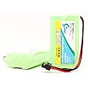 2X Pack - BT-1007 Battery for Uniden, Panasonic, Radioshack Cordless Phones (1200mAh, 2.4V, NI-MH)