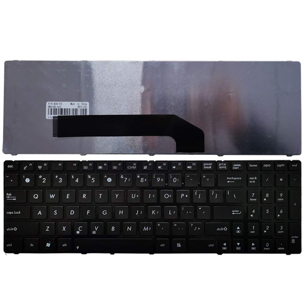 Laptop Replacement Keyboard Fit Asus K50AD K50AF K50IN K50IJ K50IL K50IP US Layout