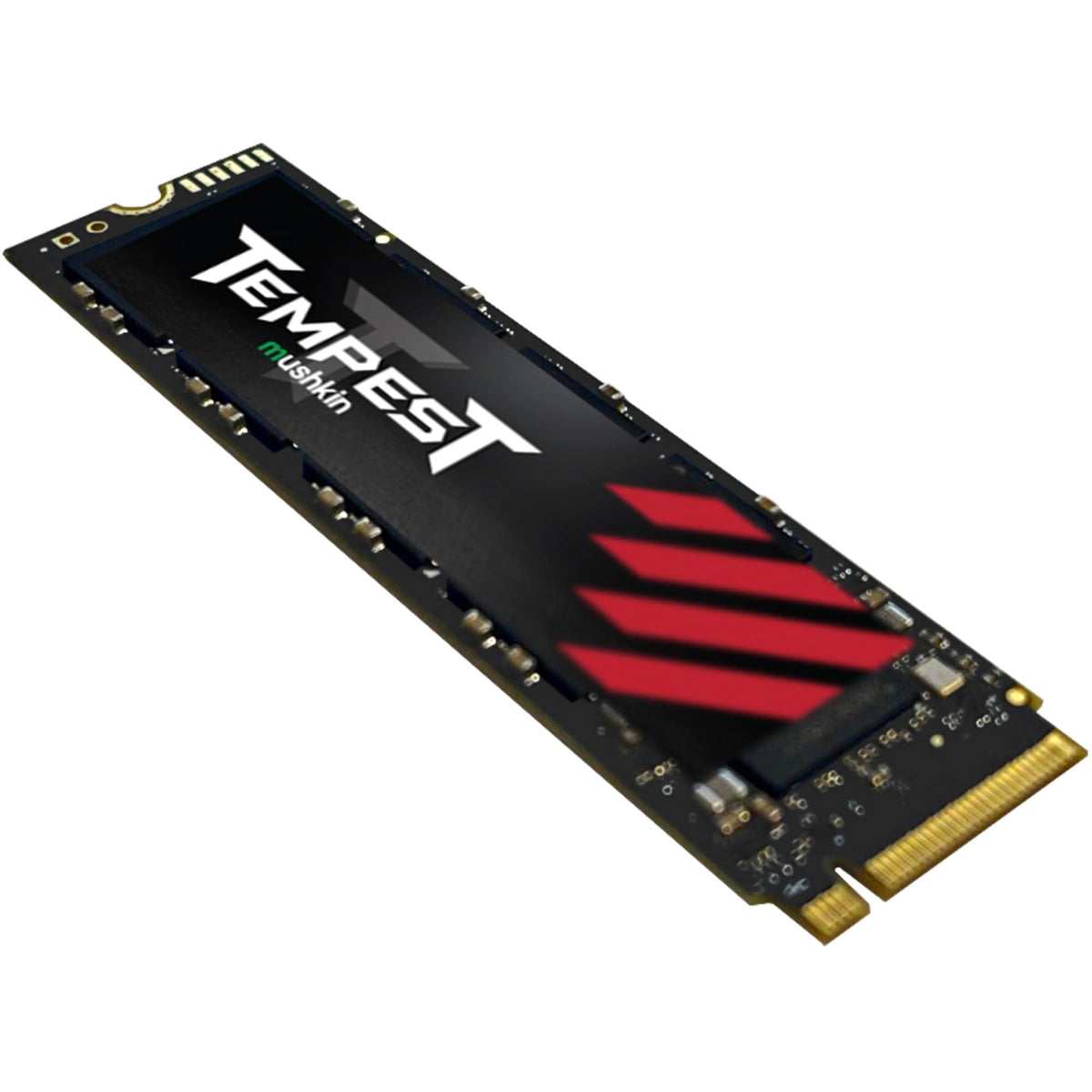Mushkin Tempest - 256GB PCIe Gen3 x4 NVMe 1.4 - M.2 (2280) Internal Solid State Drive (SSD) - 3D NAND Flash - (MKNSSDTS256GB-D8)