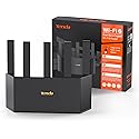 Tenda AX1500 WiFi 6 Router (RX2L Pro)- Smart Dual Band Gigabit WiFi Routers for Home, Vertical Design with 4 GE Ports, Long Range Coverage, VPN