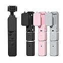 BRDRC Pocket 3 Silicone Cover, For Xtra Muse Protective Case Lens Protector Scratch-Resistant Sleeve Skin Compatible with DJI OSMO Pocket 3 Creator