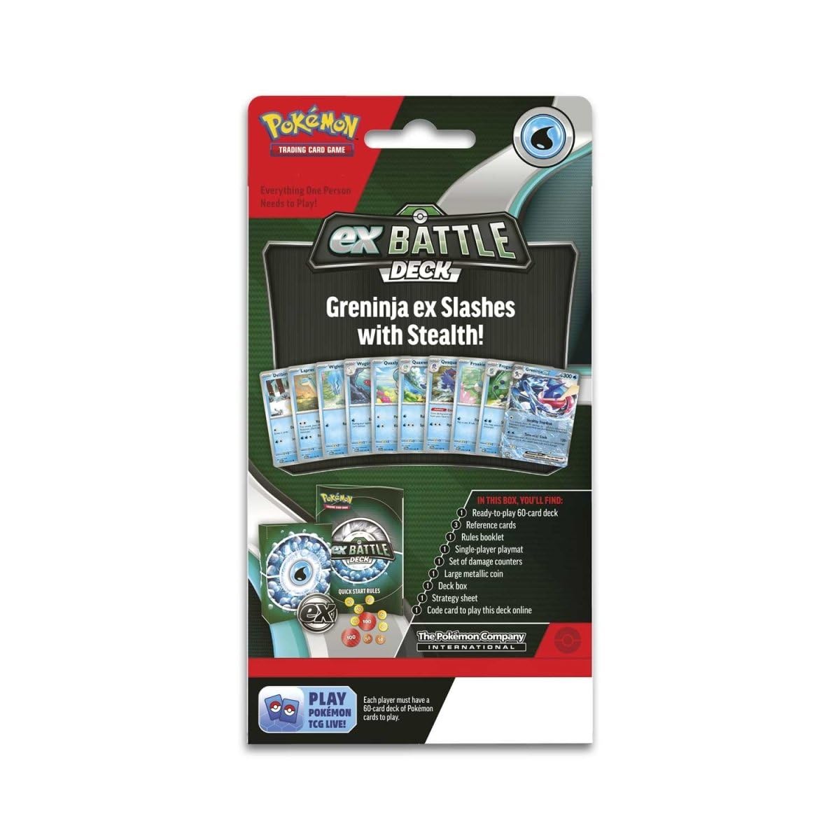 Pokemon TCG: Greninja ex Battle Deck