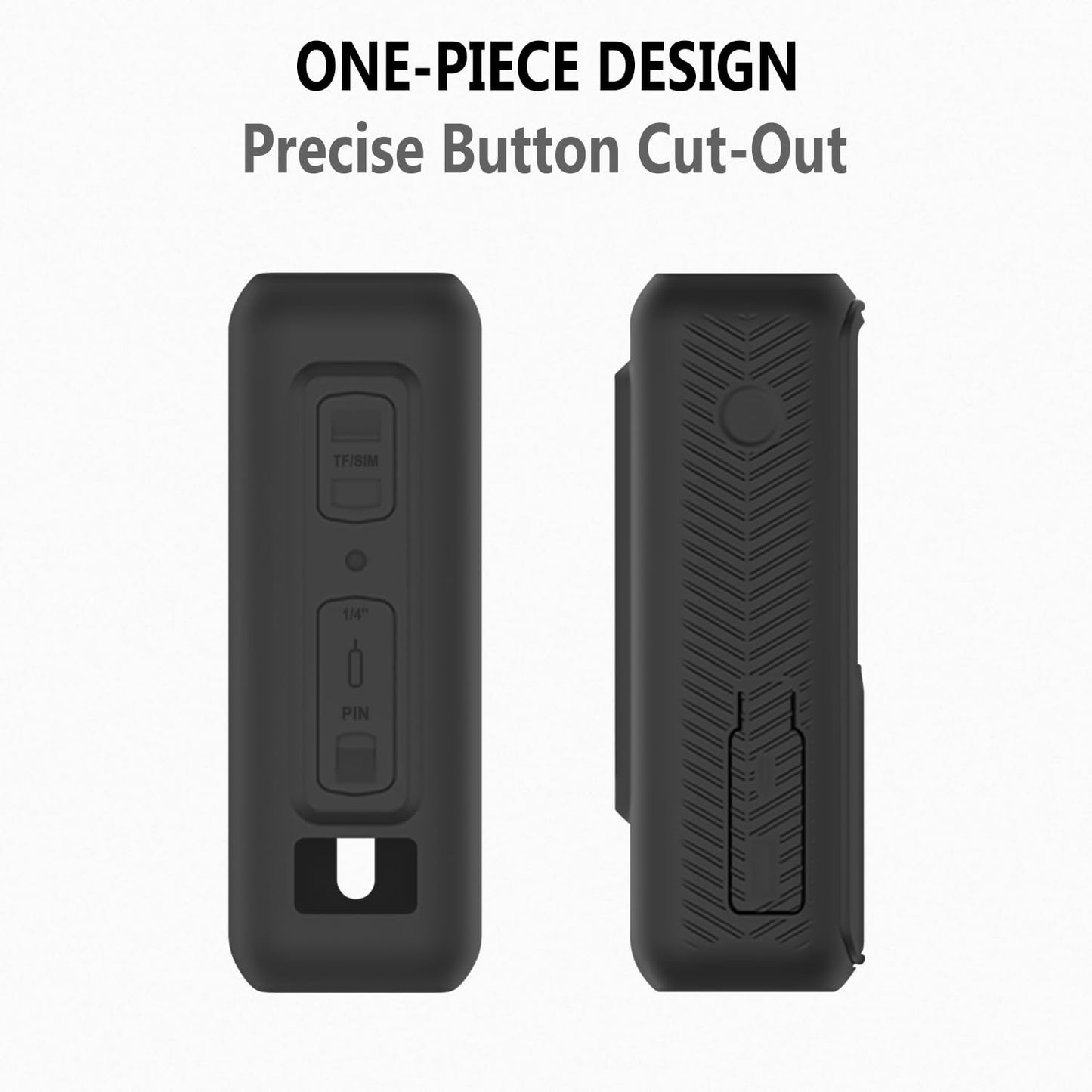 Geiomoo Soft Silicone Case for Anker Laptop Power Bank 25000mAh, Flexible Scratch Resistant Cover (Black)