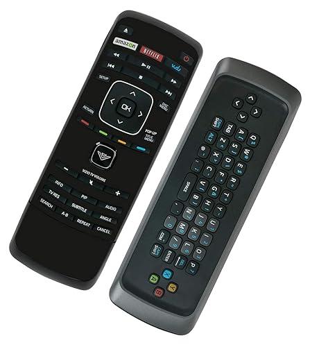 Blu Ray DVD Player Remote Control fits for Vizio VBR121 VBR122 VBR337 VBR338 VBR370 VBR135 XRB100 XRB300 XRD2BR with Vudu Netflix Shortcut Internet