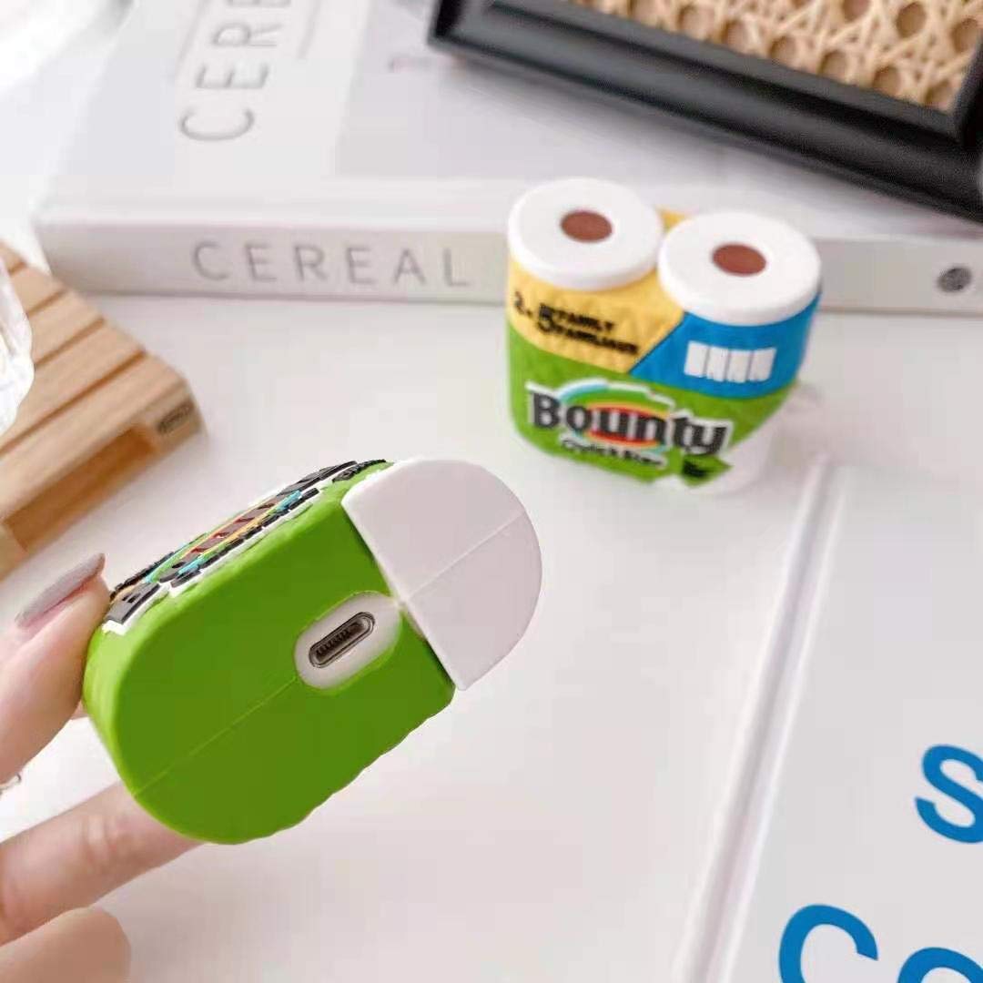 Oqplog for AirPod Pro 2019/Pro 2 Gen 2022 Case Cover for AirPods Pro Silicone Cases Air Pods Pro Cute Funny Cartoon 3D Kawaii Fun Soft Cool Trendy