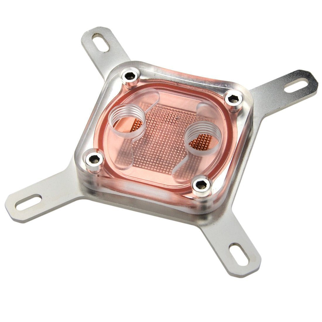 BXQINLENX Professional Special CPU Water Cooling Block for Intel Water Cool System Computer Clear (Transparent)