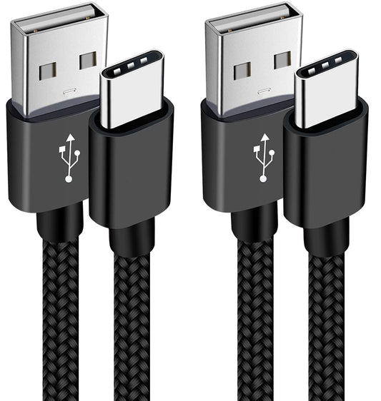 2-Pack 6FT USB-C Charger Cable for Motorola Moto G Fast/G Power/G Pure/G Stylus 5G,Moto G9 G8 G7,G7 Play,G7 Plus,G7 Power G6,G6 Plus X4 Z3 Z2 Play Z