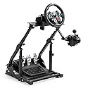Hottoby G923 Racing Steering Wheel Stand Reinforcement Bar Fit for Logitech Thrustmaster G27,G29,G920 T300RS,T80,T150 Driving Simulator Frame,No