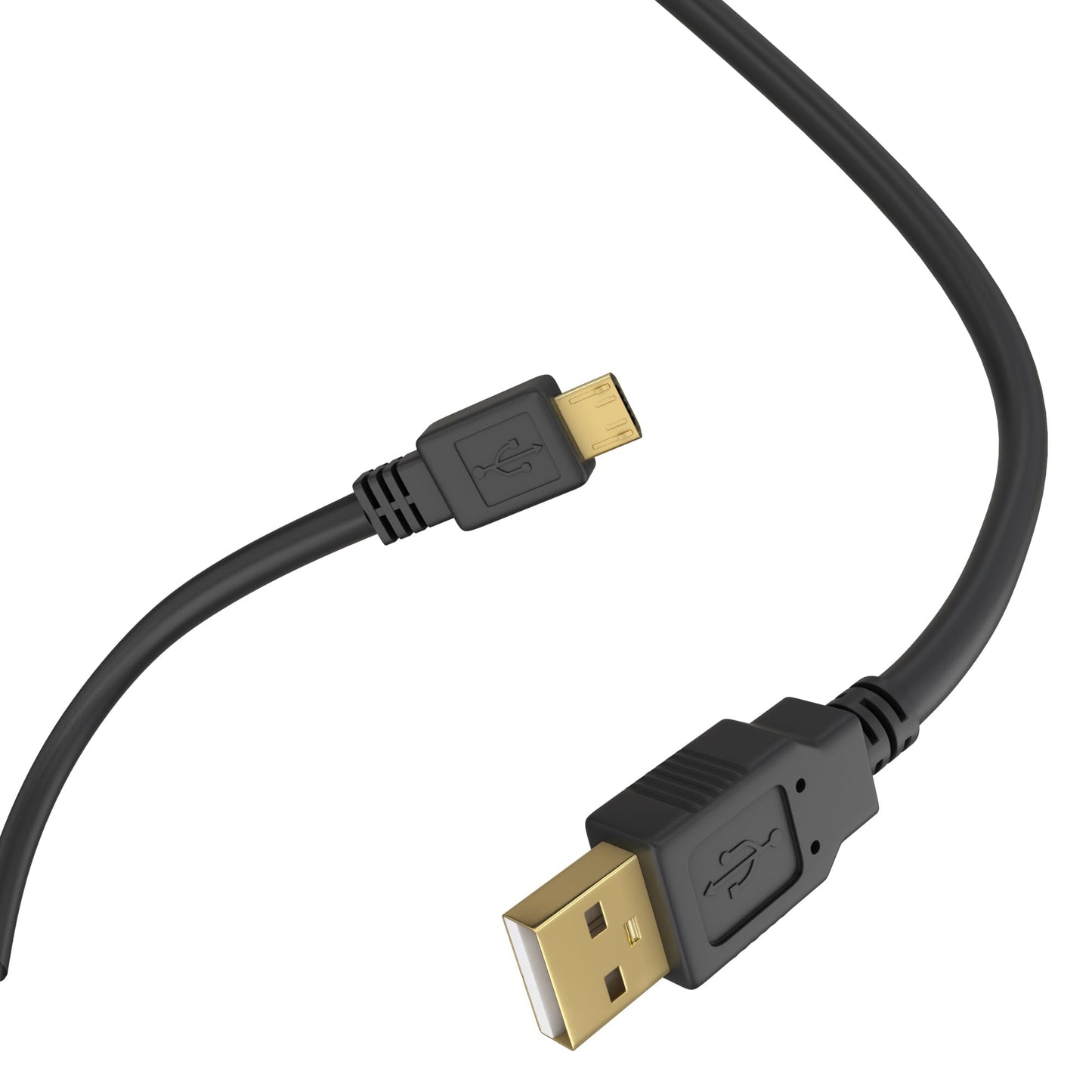 Cmple - Micro USB Cable 3ft Male to Male Micro USB Charging Cable Data Sync USB to USB Cable for Android Phone, Laptop, PC, Tablet, Car GPS, Power
