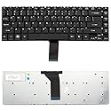 New Laptop Keyboard (Without Frame) Replacement for Acer Aspire ES1-411 ES1-431 Gateway NE NE511 US Layout Black Color