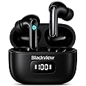 Blackview 2025 Latest Wireless Earbuds, Bluetooth 5.3 Noise Cancelling Earbuds, 56H Playtime, Deep Bass HiFi Sound Quality, Waterproof IPX7,LED…