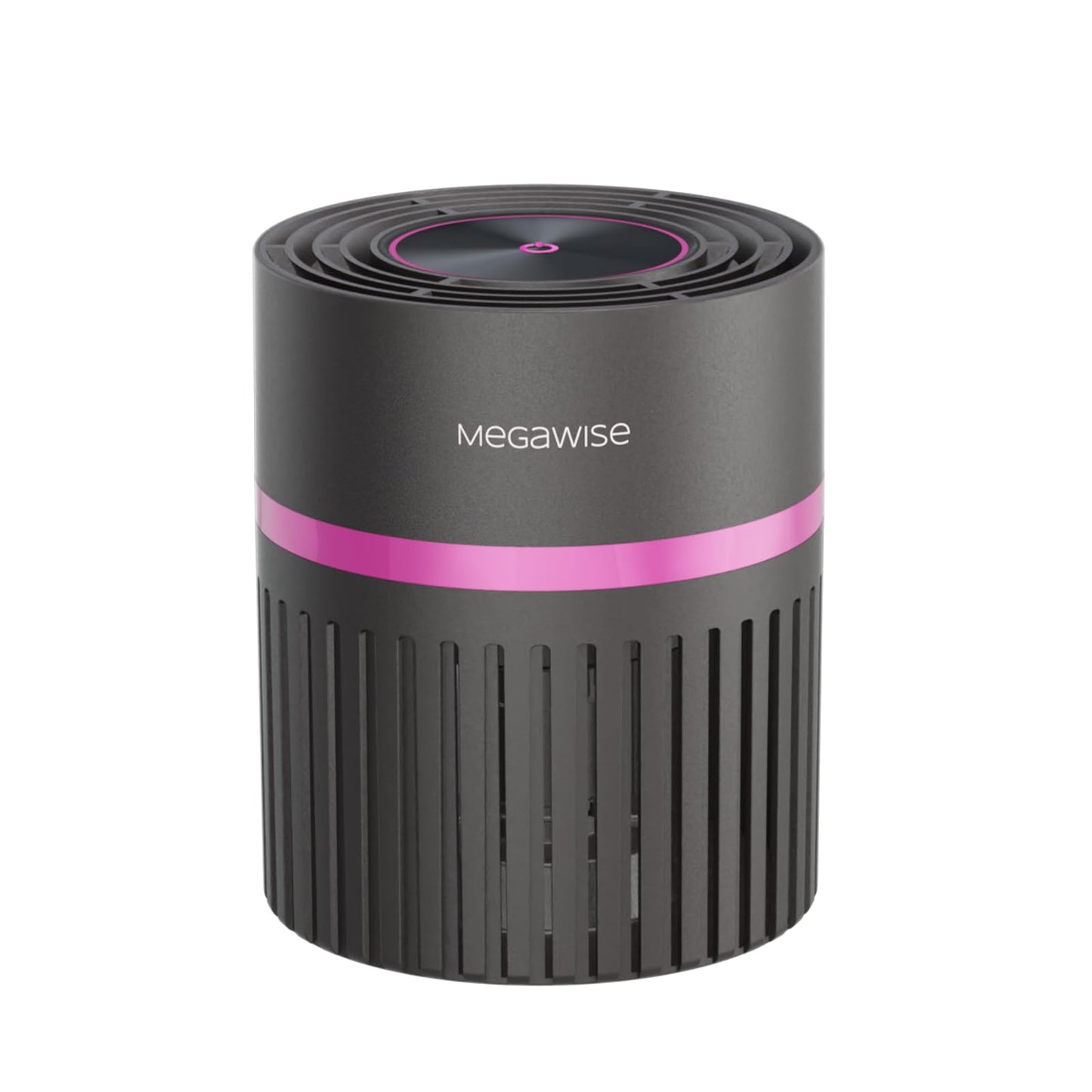 MEGAWISE H13 HEPA Air Purifier for Home & Office, Desktop Air Cleaner with True HEPA Filter, Ultra-Quiet, Compact Design - EPI810 (Black, No Light)
