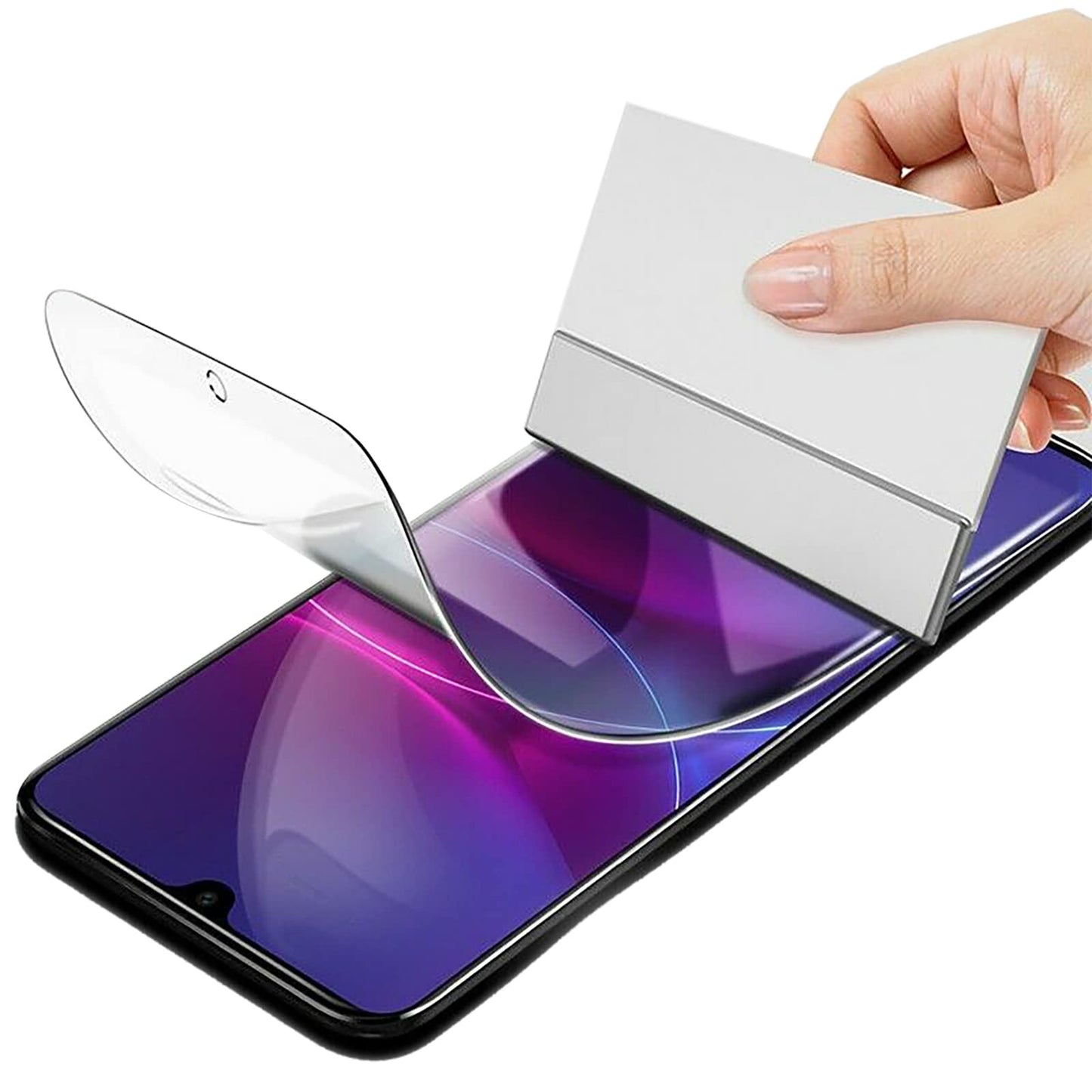 LOOKSEVEN 3 Pack Hydrogel Screen Protector for Samsung Galaxy S22, High Sensitivity TPU Film (Not Tempered)