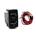 AWADUO Quick Charger 3.0 Car Power Port Adapter - 2.4A QC USB Socket for iPad/Samsung/Huawei & Other USB Devices