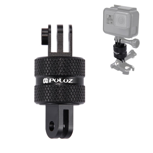 PULUZ 360 Degree Rotation Camera Mount, Metal Swivel Pivot Extension Arm Tripod Mount Adapter Compatible with GoPro 13/12 Black,Hero10/ 9/8/ 7/6/ 5