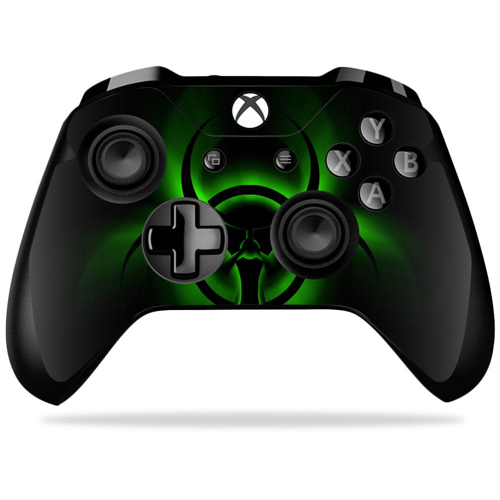 MightySkins Skin Compatible with Microsoft Xbox One X Controller - Bio Glare | Protective, Durable, and Unique Vinyl Decal wrap Cover | Easy to Apply