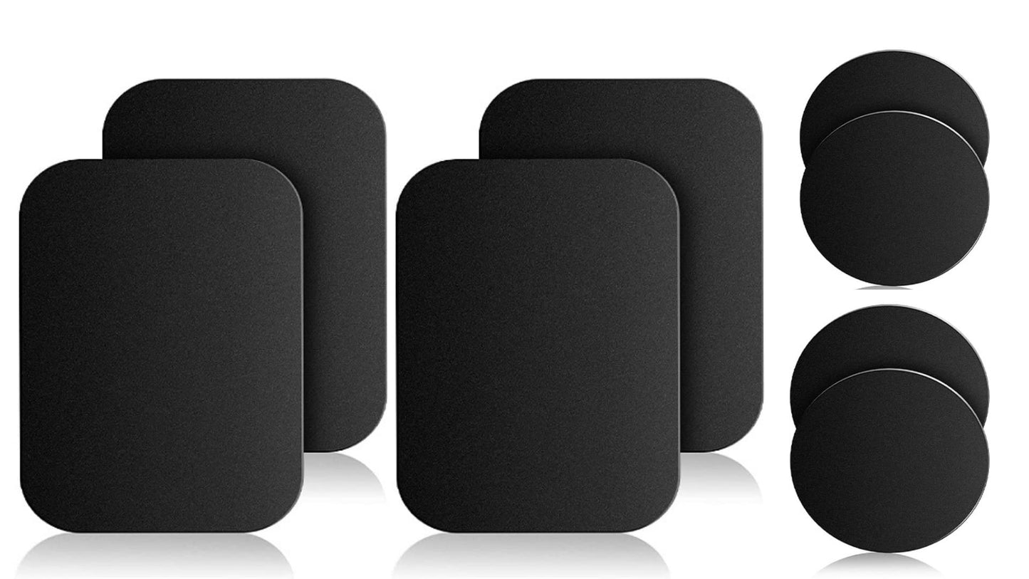 Phone Holder Car 8 Pack Metal Plate with 3M Adhesive Sticker Universal for Car Magnetic Phone Mount