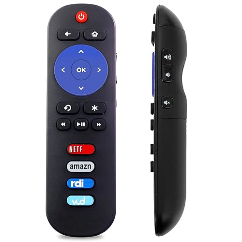 RC280 Replace Remote Control fit for TCL Roku TV 55FS3750 48FS4610R 32S3850A 40FS4610R 55FS4610R 32S3850P 32S3850B 32S3850 32S3700 40FS3850 50FS3800