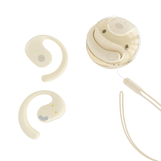 sunshot Ows Open Ear Headphones Bluetooth 5.4, Wireless Air Conduction Earbuds with Earhooks, 16mm Drivers Deep Bass, 40H Playtime, IPX5 Waterproof…