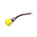 GinTai DC in Power Jack with Cable Socket Plug Charging Port Replacement for Lenovo ThinkPad T410 T410i T420 T420i T430 T430i OB41319