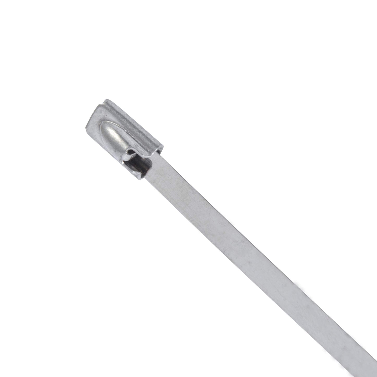 Calterm 73355 Stainless Steel Cable Tie, 11 Inch., 100 lb. Tensile Strength, Wire / Cord Management Industrial and Household Use, Metal Zip Tie, 10