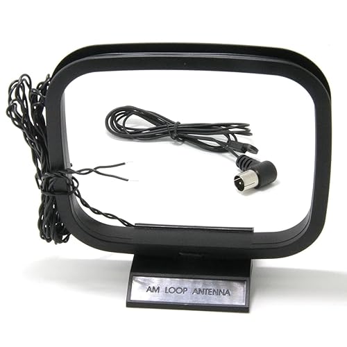 Ancable Stereo Indoor 75 Ohm Adapter for Yamaha Onkyo etc Table Top Home Hi Fi Sound Stereo Receiver