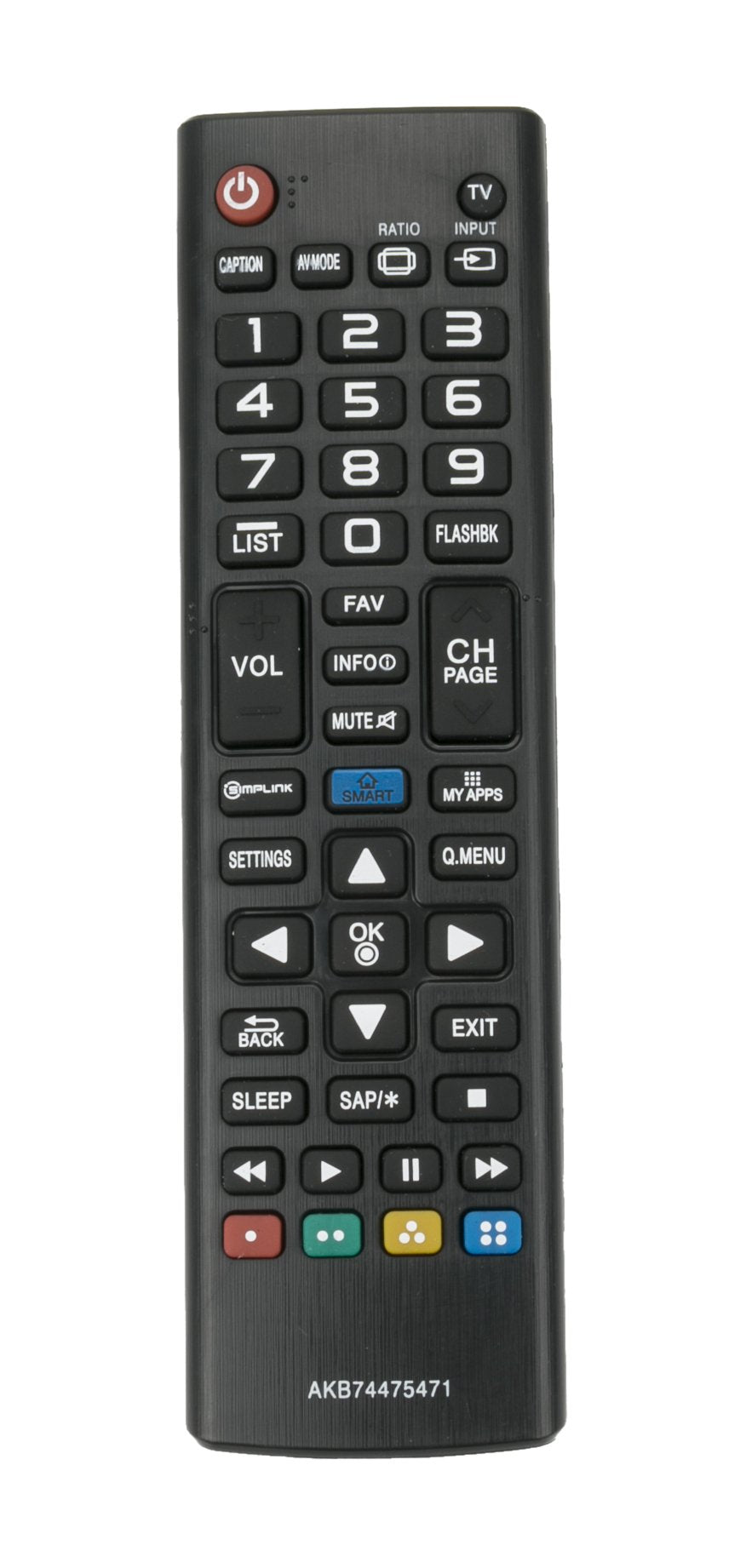 New AKB74475471 Replace Remote fit for LG TV 49lf6300 50lf5800 55LF6090 32LF5800 32LF580B 42LF5800 55lf6300 60LF610055LF6100